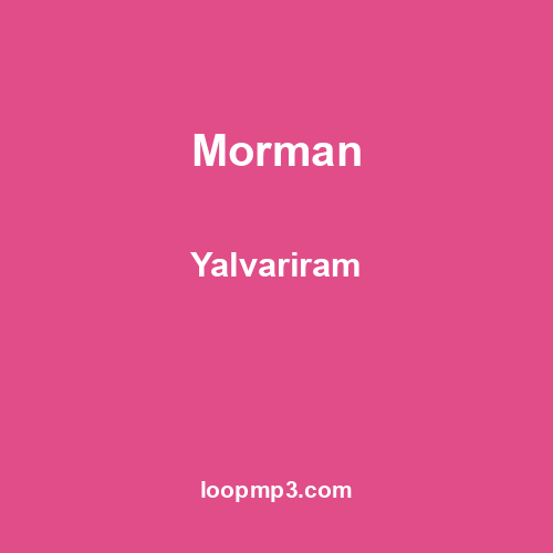 Morman - Yalvariram