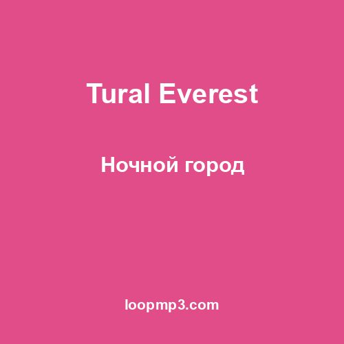 Tural Everest - Ночной город